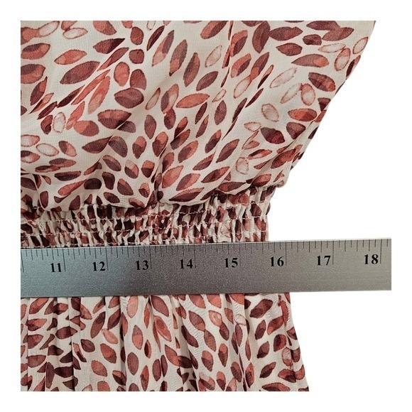 Kate And Lily Womens Sleeveless Tiered Maxi Dress Plus Flowy V Neck Vacation - Picture 8 of 11